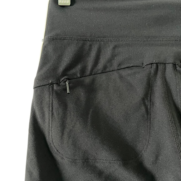 Athleta Track Tux Tight Side Stripe Leggings In Black Size XXS - Picture 11 of 16